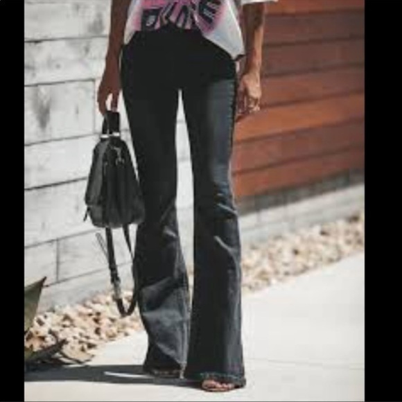 ZARA Low rise Flare Jeans full length 6045/050 - Picture 11 of 14